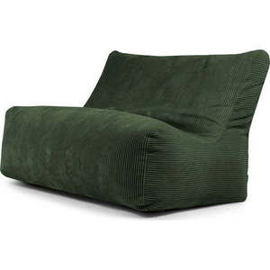 Zelený manšestrový sedací vak Sofa Seat Lounge – SLOWDOWN obraz