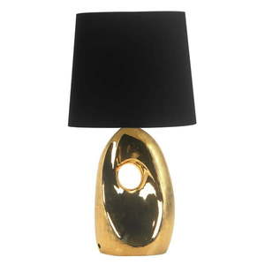 Stolní lampa s textilním stínidlem (výška 43 cm) Hierro – Candellux Lighting obraz