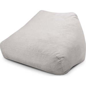 Světle šedý manšestrový sedací vak Sofa Snug – SLOWDOWN obraz