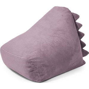 Fialový manšestrový dětský sedací vak Snug 80 Dragon – SLOWDOWN obraz