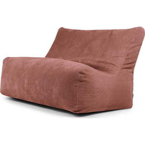Manšestrový sedací vak v cihlové barvě Sofa Seat Lounge – SLOWDOWN obraz