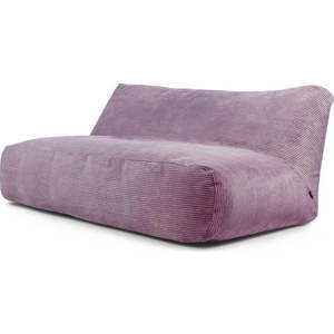 Fialový manšestrový sedací vak Sofa Tube 190 – SLOWDOWN obraz