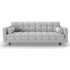 Světle šedá rozkládací/s úložným prostorem pohovka z textilie bouclé 222 cm Bali – Cosmopolitan Design obraz