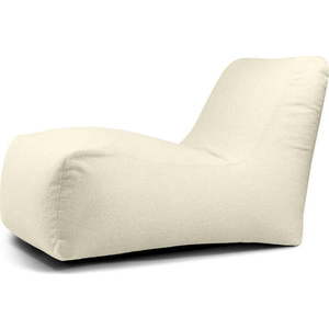 Krémový sedací vak z textilie bouclé Lounge – SLOWDOWN obraz