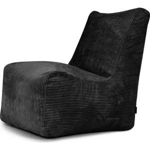 Černý manšestrový sedací vak Seat Lounge – SLOWDOWN obraz