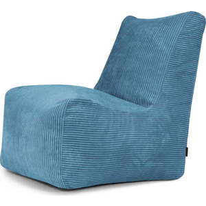 Modrý manšestrový sedací vak Seat Lounge – SLOWDOWN obraz