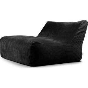 Černý manšestrový sedací vak Sofa Lounge – SLOWDOWN obraz