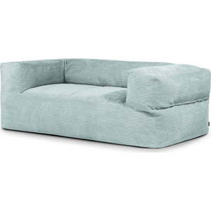 Manšestrový sedací vak v mentolové barvě Sofa MooG – SLOWDOWN obraz