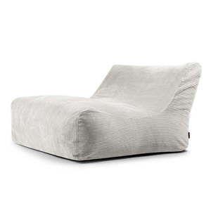 Krémový manšestrový sedací vak Sofa Lounge – SLOWDOWN obraz