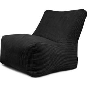 Černý manšestrový sedací vak Seat 100 Lounge – SLOWDOWN obraz