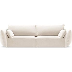 Béžová sametová pohovka 208 cm Vanda – Mazzini Sofas obraz
