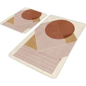Sametové koupelnové předložky v sadě 2 ks 60x100 cm – Mila Home obraz