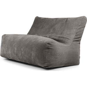 Tmavě šedý manšestrový sedací vak Sofa Seat Lounge – SLOWDOWN obraz