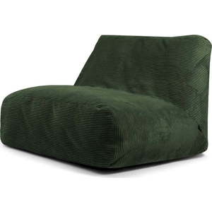 Zelený manšestrový sedací vak Sofa Tube – SLOWDOWN obraz