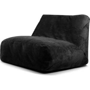 Černý manšestrový sedací vak Sofa Tube – SLOWDOWN obraz
