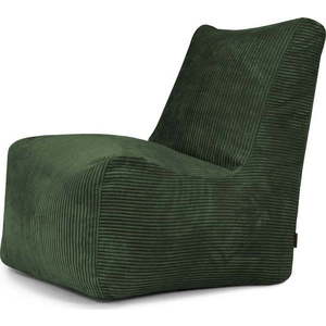 Zelený manšestrový sedací vak Seat Lounge – SLOWDOWN obraz