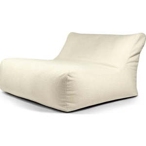 Krémový sedací vak z textilie bouclé Sofa Lounge – SLOWDOWN obraz
