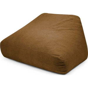 Hnědý sedací vak z textilie bouclé Sofa Snug – SLOWDOWN obraz