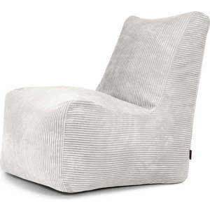 Krémový manšestrový sedací vak Seat Lounge – SLOWDOWN obraz