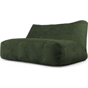 Zelený manšestrový sedací vak Sofa Tube 160 – SLOWDOWN obraz