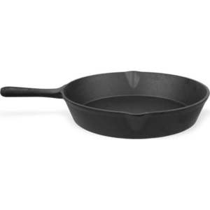 Grilovací litinová pánev ø 25 cm LITINA – Orion obraz