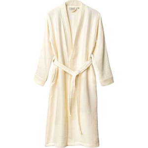Krémový mušelínový župan velikost L/XL Kimono – Foutastic obraz