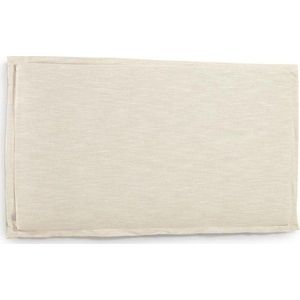 Bílé čalouněné čelo postele 206x106 cm Tanit – Kave Home obraz