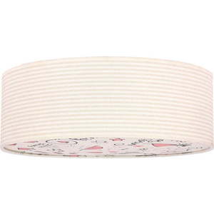 Dětské stropní svítidlo s textilním stínidlem ø 38 cm Kiddy – Candellux Lighting obraz