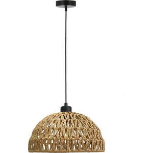 Závěsné svítidlo se stínidlem z papírového výpletu ø 28 cm Bali – Candellux Lighting obraz