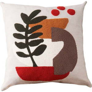 Lněný dekorační polštář 43x43 cm Begonya – Mioli Decor obraz