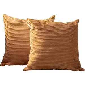 Manšestrové povlaky na polštáře v sadě 2 ks 43x43 cm – Mioli Decor obraz