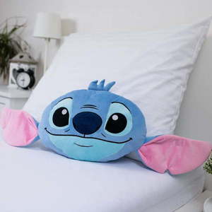 Fleecový dětský polštářek 41x32 cm Lilo and Stitch "Blue" – Jerry Fabrics obraz