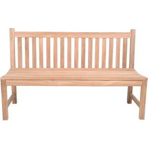 Dřevěná zahradní lavice v přírodní barvě Solo – Garden Pleasure obraz