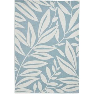 Modrý koberec 80x150 cm Sorral Leaves – Catherine Lansfield obraz