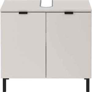 Krémová skříňka pod umyvadlo 60x56 cm Arcena – Germania obraz