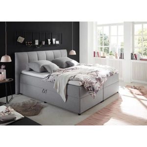 MID.YOU POSTEL BOXSPRING, 180/200 cm, šedá obraz