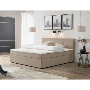 P & B AMERICKÁ POSTEL, 180/200 cm, pískové barvy obraz