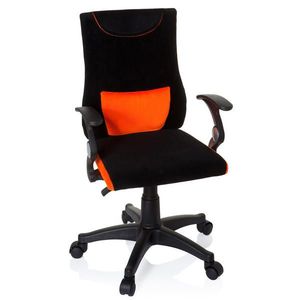MID.YOU OTOČNÁ ŽIDLE PRO MLÁDEŽ, oranžová, černá obraz