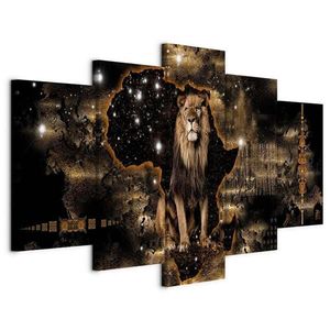 artgeist LEINWANDBILD, abstraktní, zvířata, 100/50/1, 2 cm obraz