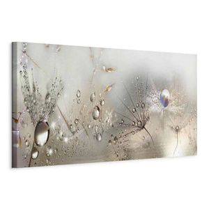 artgeist LEINWANDBILD, abstraktní, květiny, 120/40/1.2 cm obraz