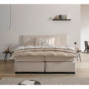MID.YOU POSTEL BOXSPRING, 180/200 cm, krémová obraz