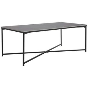 Livetastic KONFERENČNÍ STOLEK, šedá, černá, kov, keramika, 120/60/42 cm obraz