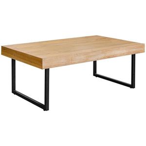MID.YOU KONFERENČNÍ STOLEK, černá, barvy dubu, dřevo, kov, kompozitní dřevo, 110/42, 5/65 cm obraz