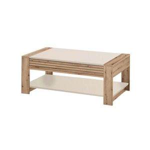 MID.YOU KONFERENČNÍ STOLEK, barvy dubu, kašmírová, kompozitní dřevo, 108/42/60 cm obraz