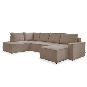 MID.YOU SEDACÍ SOUPRAVA, textil, šedohnědá obraz