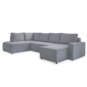 MID.YOU SEDACÍ SOUPRAVA, textil, světle šedá obraz