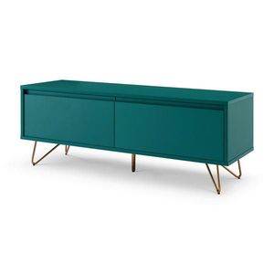 Livetastic NÍZKÁ KOMODA, modrá, 120/45/40 cm obraz