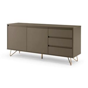 Livetastic ŠIROKÁ KOMODA, šedá, 150/70/40 cm obraz