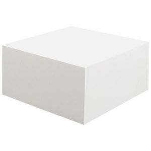 Livetastic KONFERENČNÍ STOLEK, vysoce lesklá bílá, kompozitní dřevo, 60/60/30 cm obraz