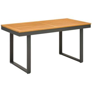 Amatio ZAHRADNÍ STŮL, dřevo, kov, 140/68/70 cm obraz